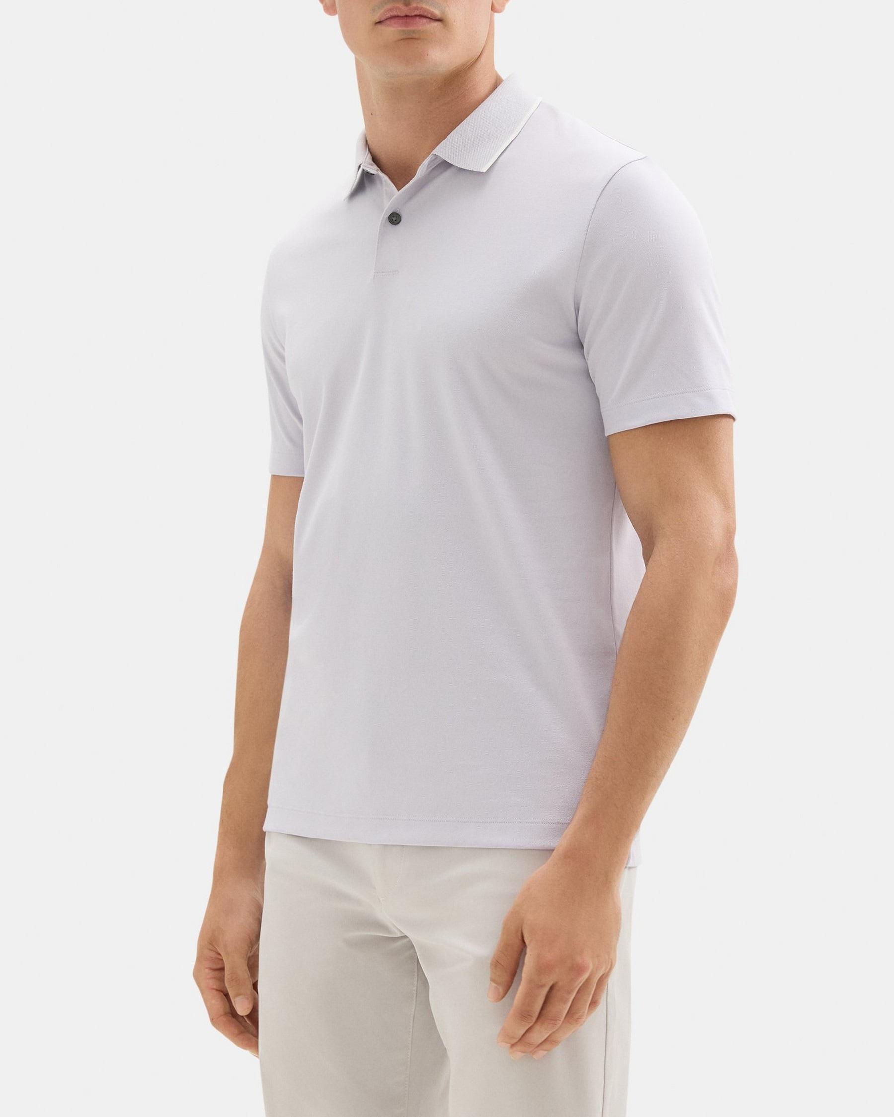 Standard Polo in Piqué Cotton Product Image