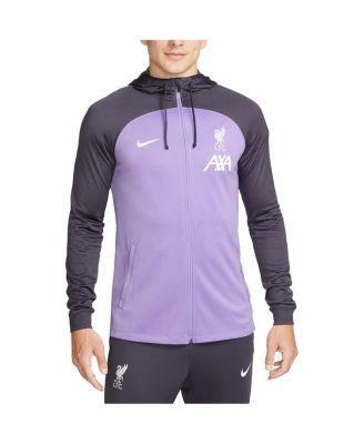 Men's Nike Purple Liverpool 2023/24 Strike Raglan Full-Zip Track Jacket, Size: Medium, Lvp Purple Product Image