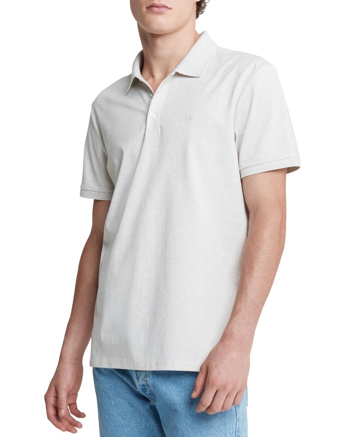Calvin Klein Short Sleeve Classic Fit Smooth Polo Shirt Product Image