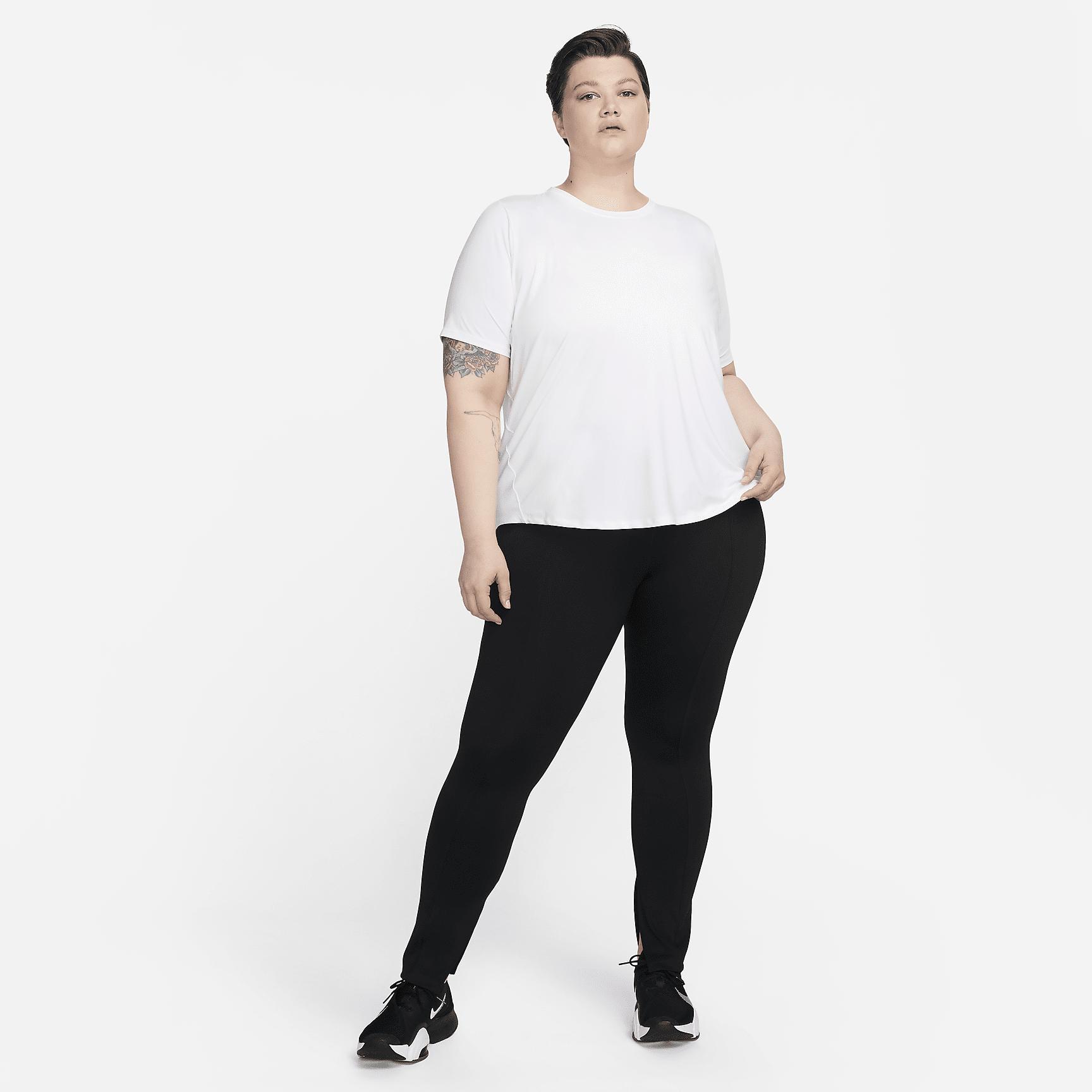 Nike Women's One Classic Dri-FIT Short-Sleeve Top (Plus Size) Product Image