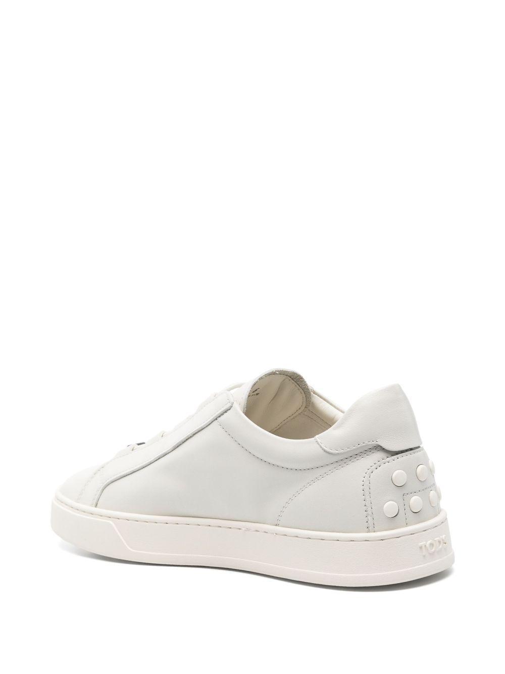 leather sneakers  Product Image