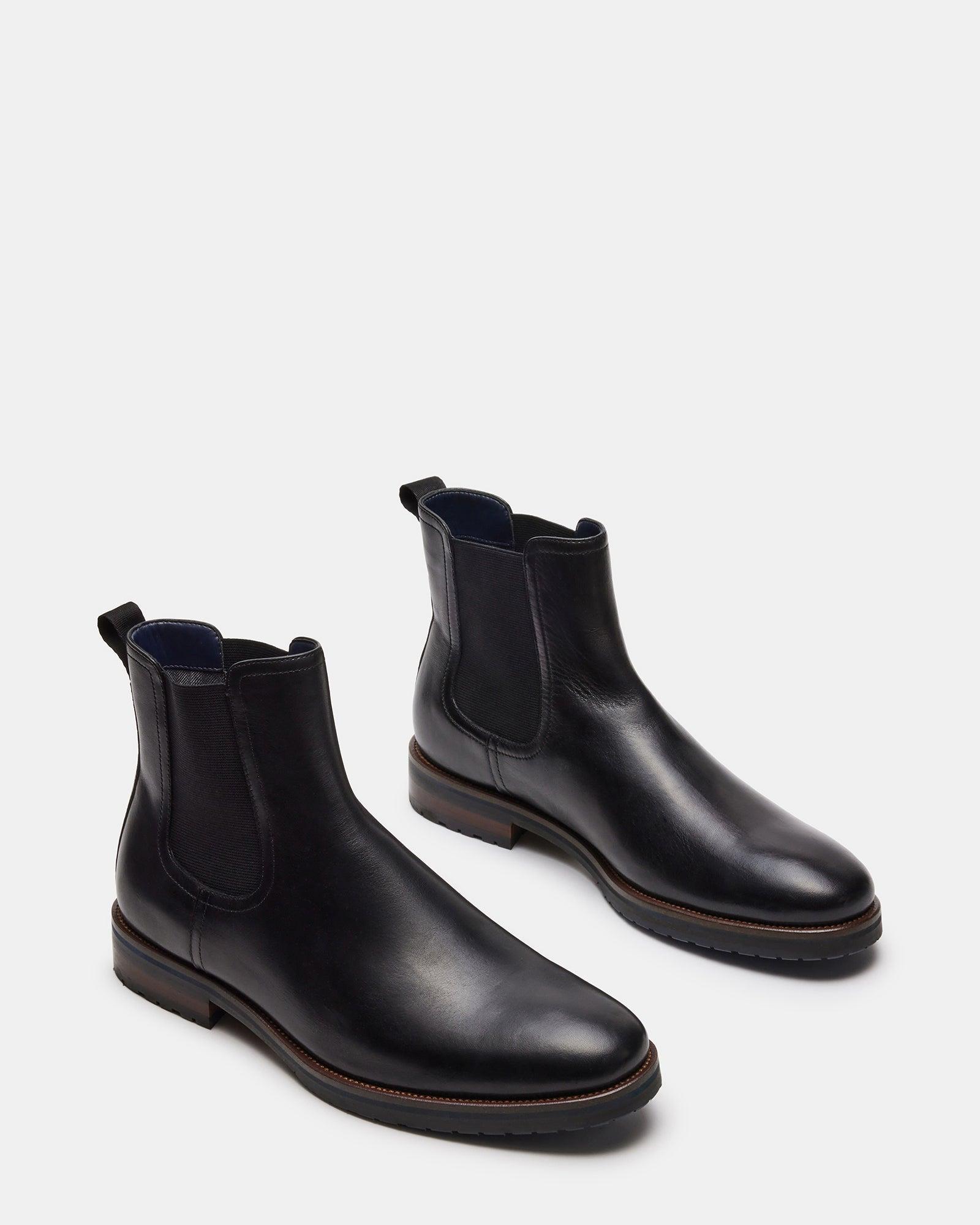 SYRE BLACK LEATHER Male Product Image