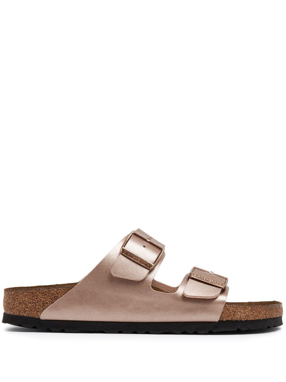 Birko-Flor leather slides  Product Image