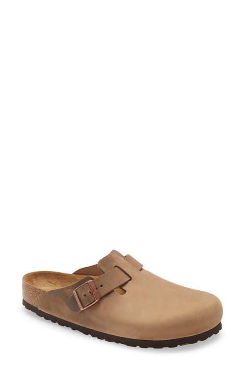 Birkenstock Boston Soft Footbed Clogs Iron 45 Product Image