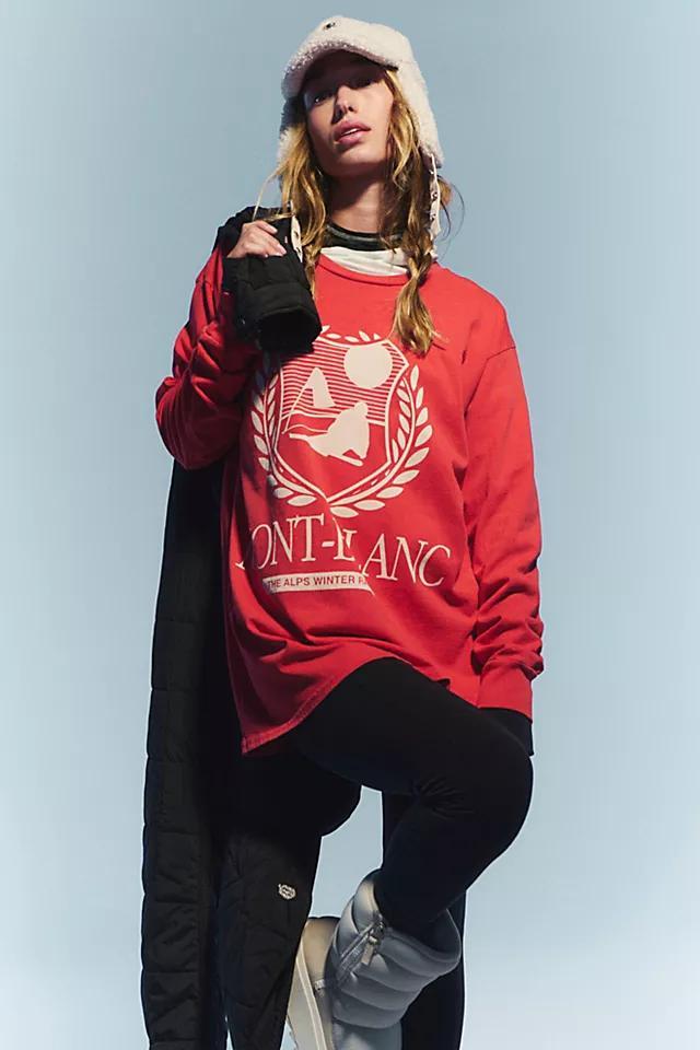Original Retro Brand Mont Blanc Graphic Ski Long Sleeve Product Image