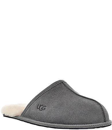 Mens Scuff Shearling Mule Slipper Product Image