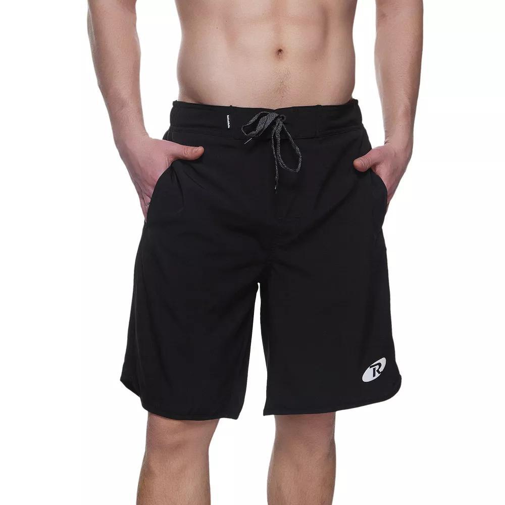Men's Rokka&Rolla 9" Stretch Swim Trunks, Size: XL, Blue Product Image