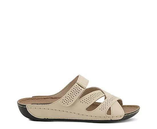Flexus by Spring Step Karl Women's Slide Sandals, Size: 39, Beige Product Image