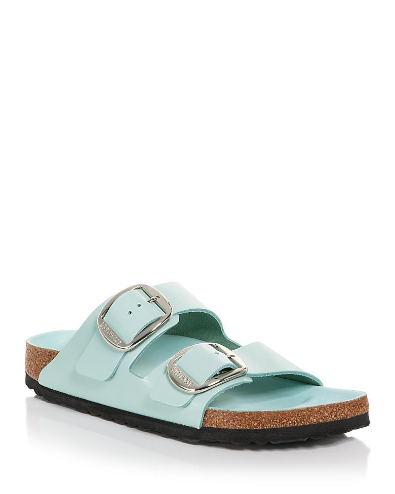 Birkenstock Womens Arizona High Shine Big Buckle Slide Sandals Product Image
