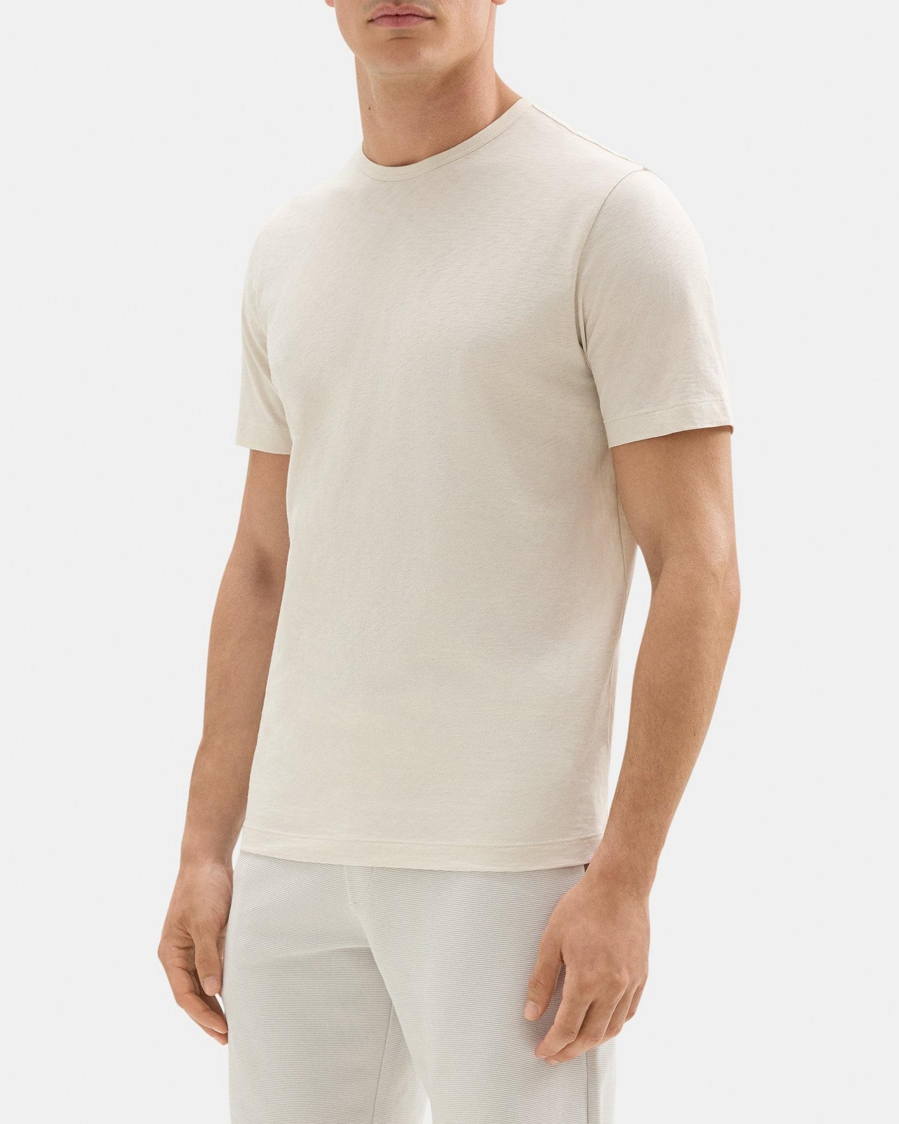 Relaxed Tee in Slub Cotton Product Image