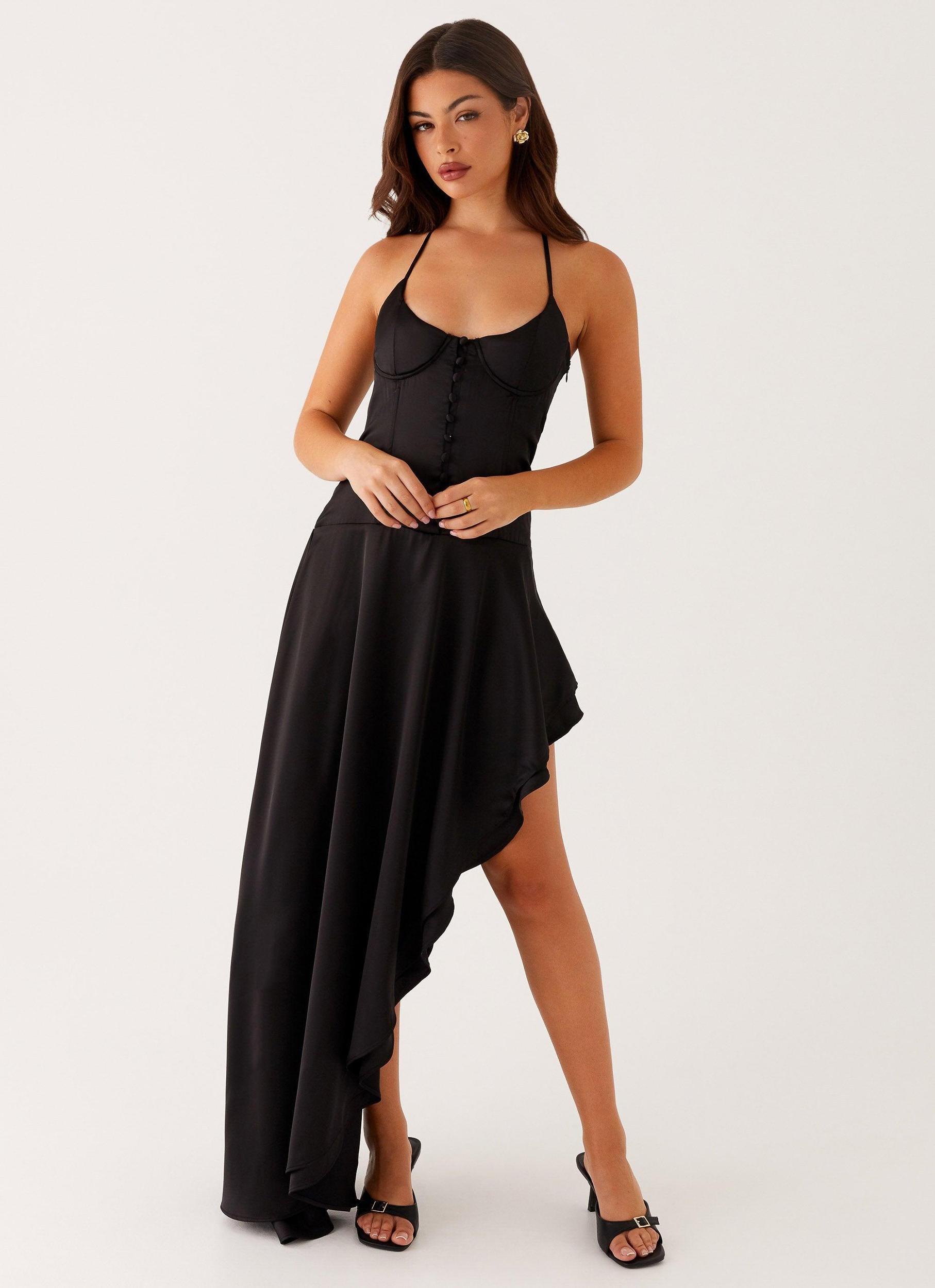 Always Midi Dress - Black Product Image