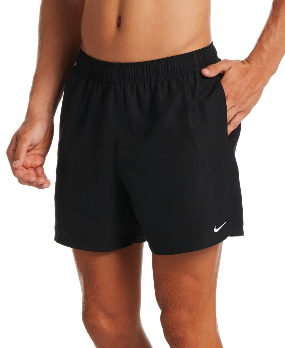 NIKE Men's Essential Lap Solid 5" Swim Trunks In Iron Grey Product Image