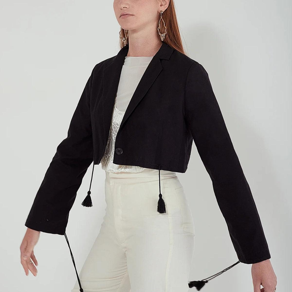 Artemis Blazer in Black Product Image