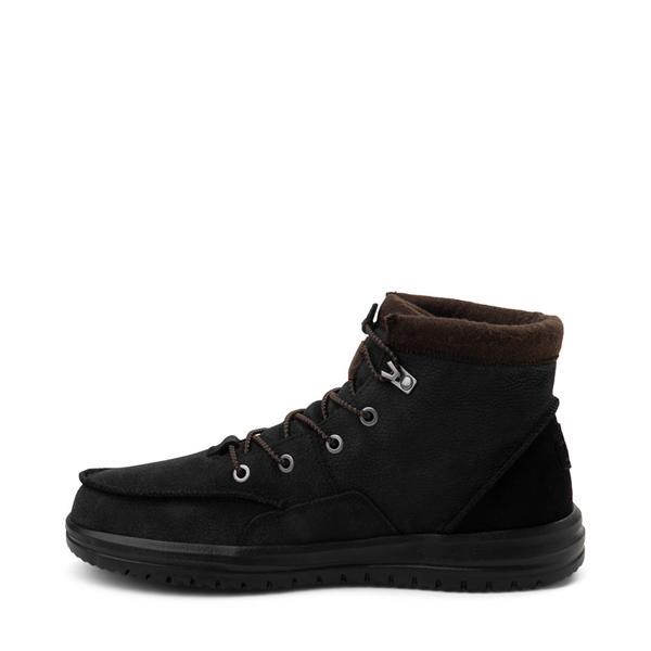 HEYDUDE Mens Bradley Boots - Black/Black Product Image