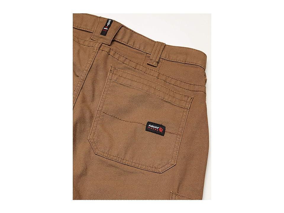 Ariat FR M5 Slim Duralight Stretch Canvas Straight Leg Pants (Field ) Men's Clothing Product Image
