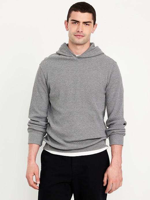 Waffle Pullover Hoodie Product Image