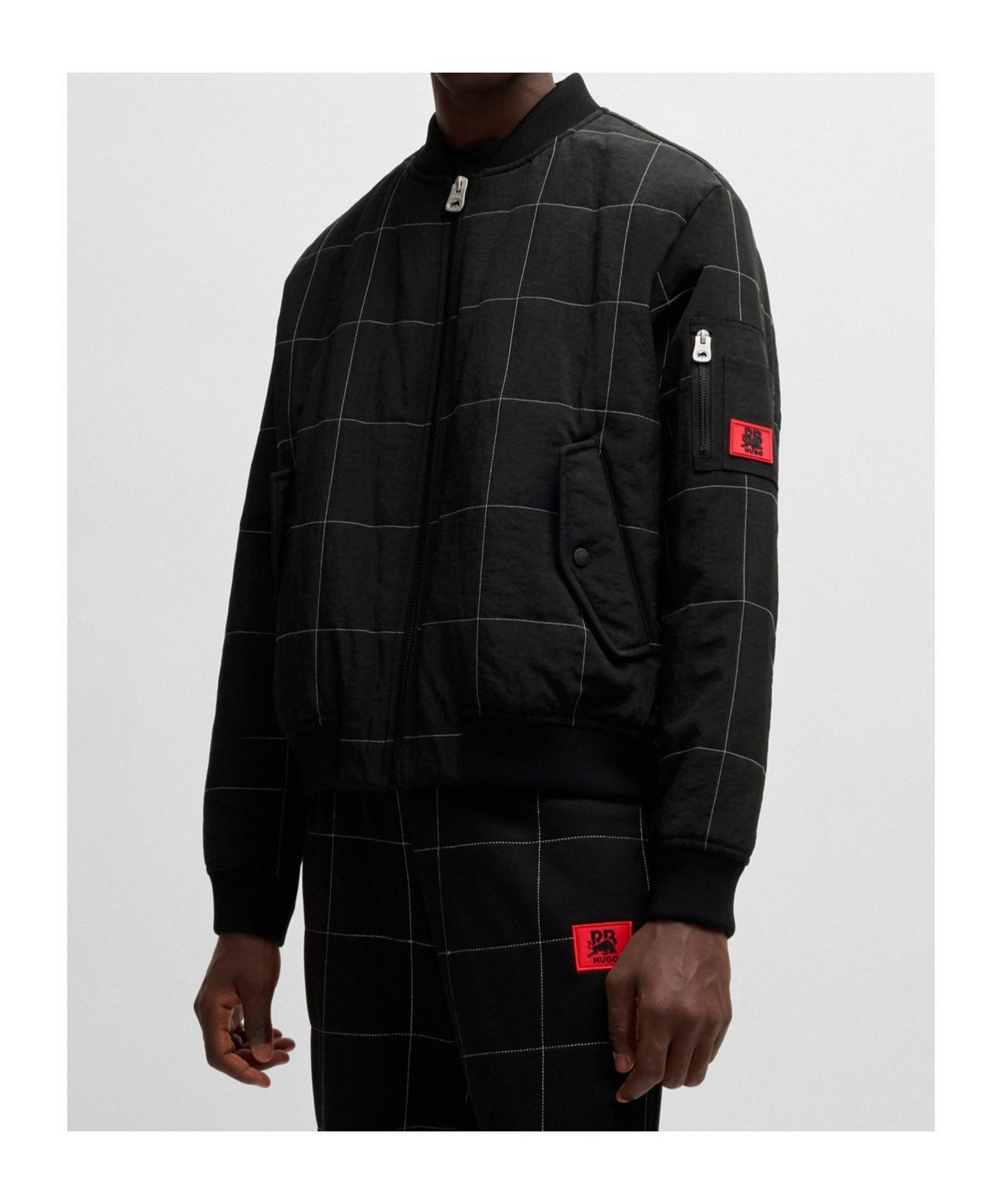 HUGO BOSS Long-sleeved Casual Jacket In Black Product Image