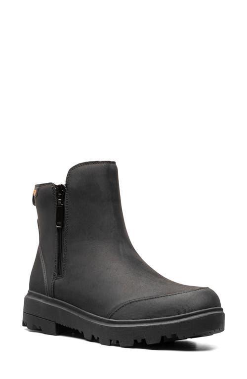 Bogs Holly Zip Leather Women's Boots Product Image