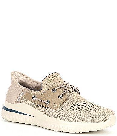 Skechers Mens Delson 3.0 Roth Washable Knit Slip Product Image