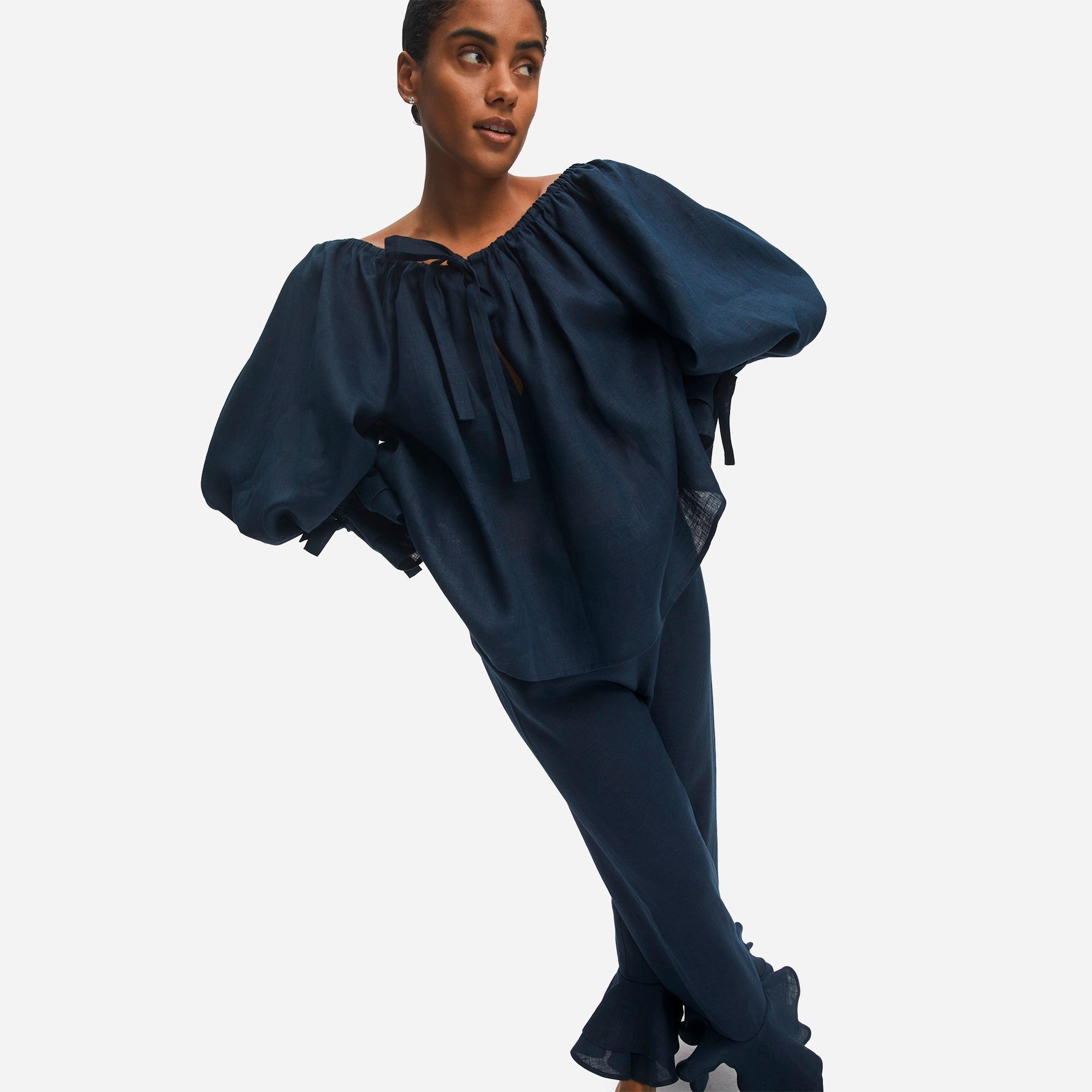 SLEEPER cha-cha linen lounge set Product Image