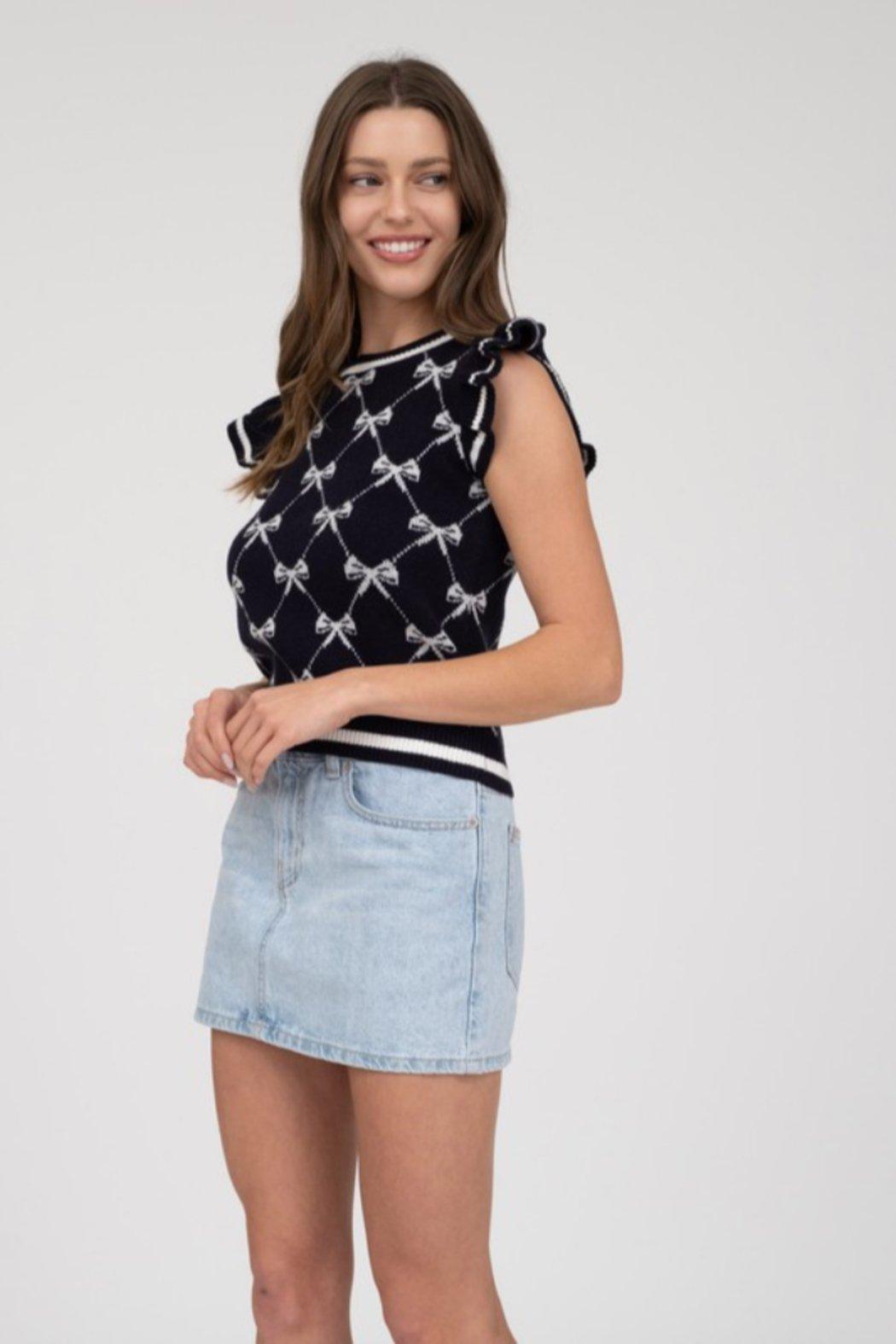 Bow Edit Sweater Product Image