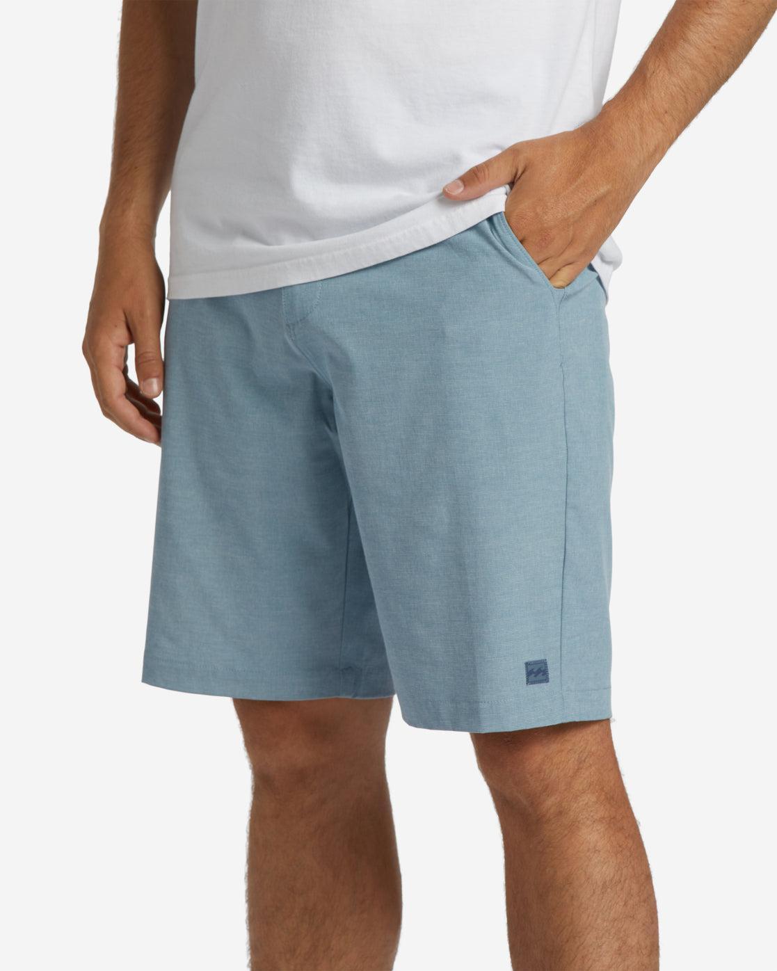 Crossfire 21" Hybrid Submersible Shorts - Dusty Blue Male Product Image