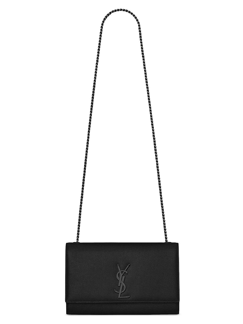 Womens Medium Kate Grained Leather Shoulder Bag Product Image