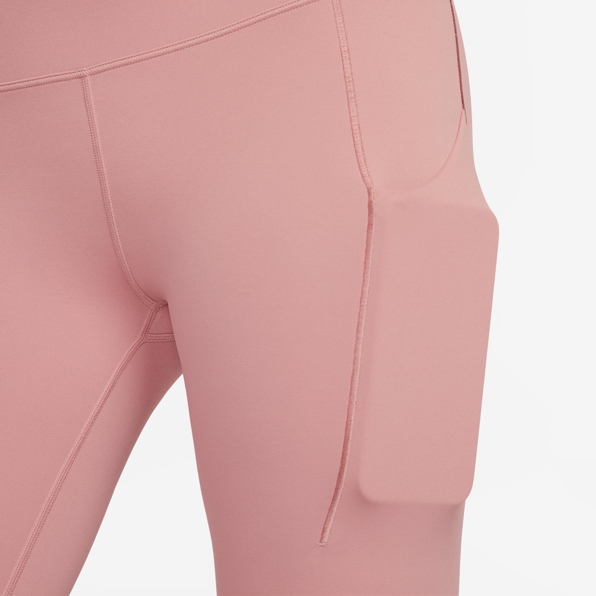 Nike Universa Women's Medium-Support High-Waisted Cropped Leggings with Pockets Product Image