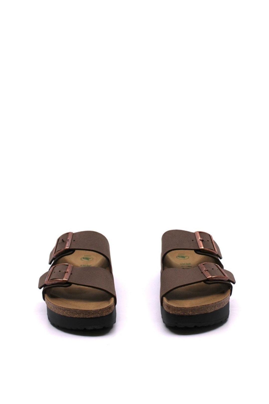 Papillio by Birkenstock Arizona Platform Vegan Mocha Narrow Product Image