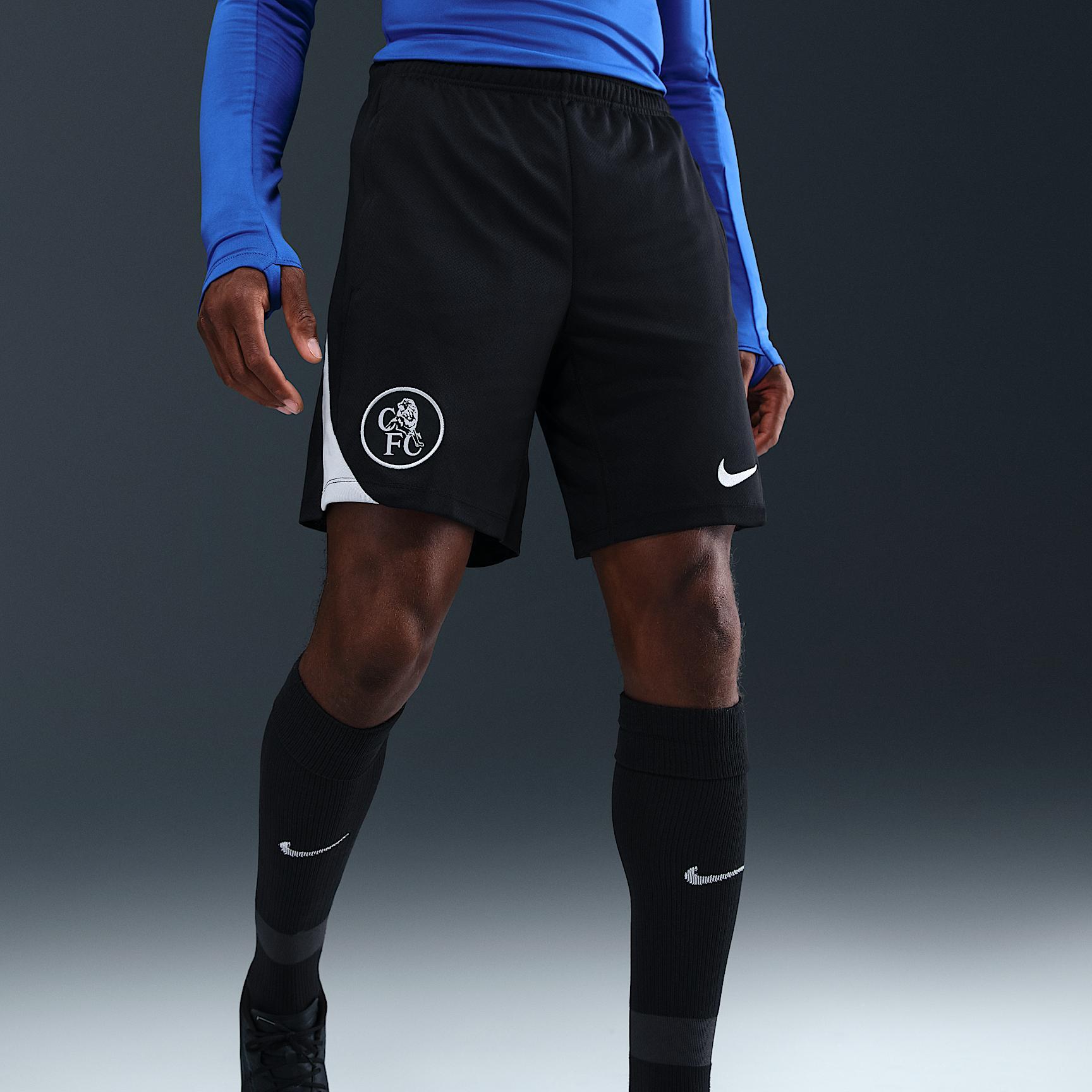 Chelsea FC Strike Third Men's NIke Dri-FIT Total 90 Soccer Knit Shorts Product Image