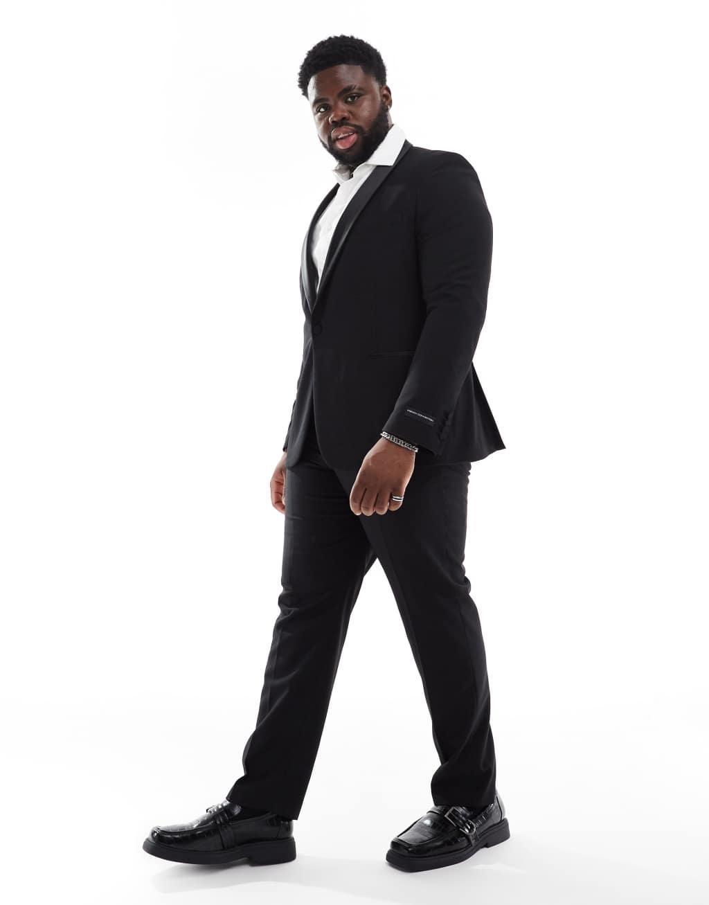 French Connection Plus slim fit dinner suit jacket Product Image