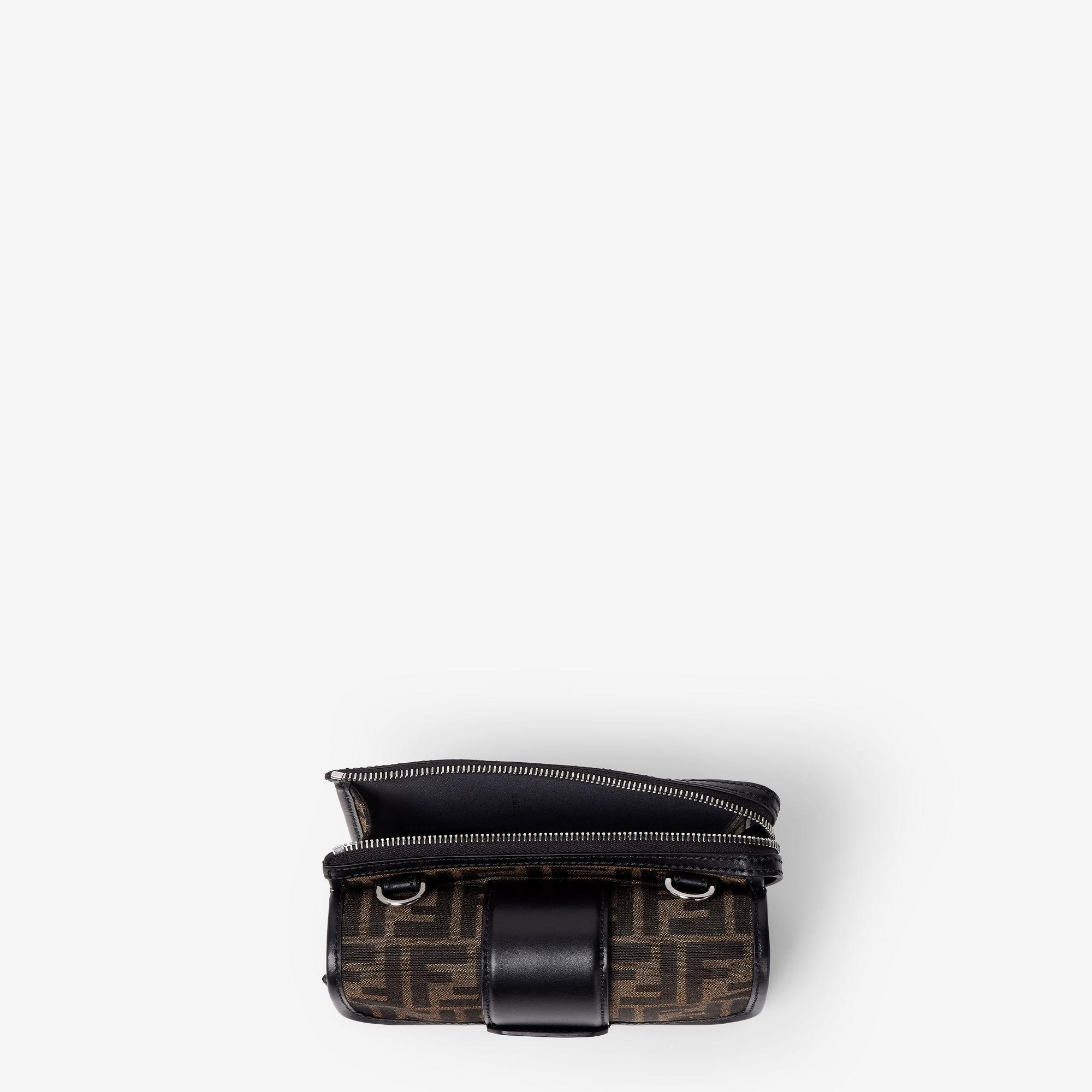 Double BaguetteBrown FF jacquard bag Product Image