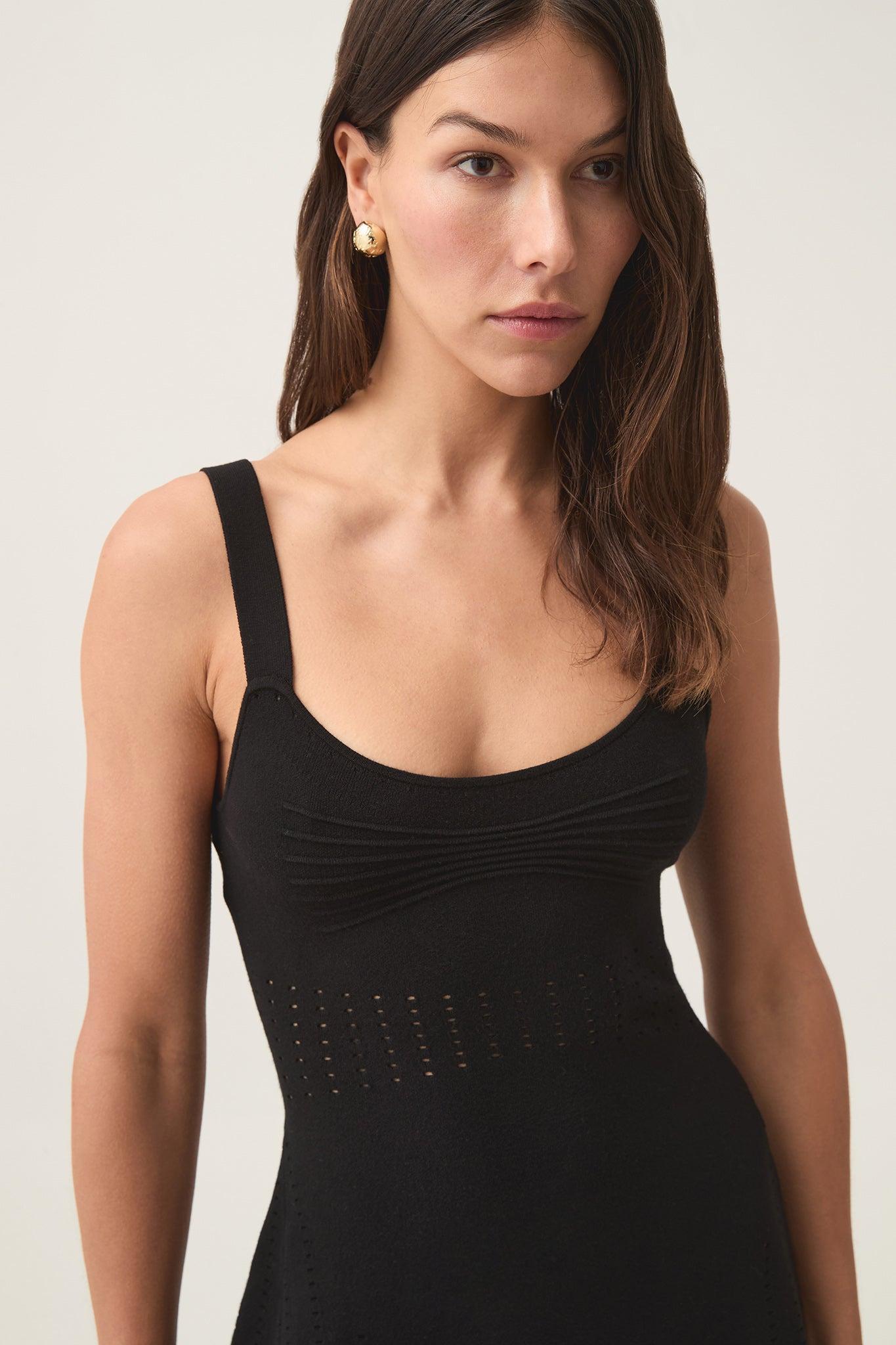 Telma Ruffle Mini Micro Dress Product Image