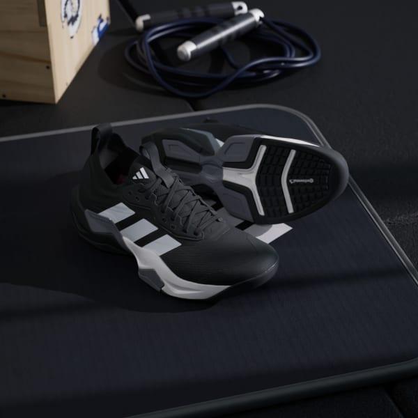 adidas Rapidmove ADV 2 HIIT training shoes Halo Silver 8 Mens Product Image