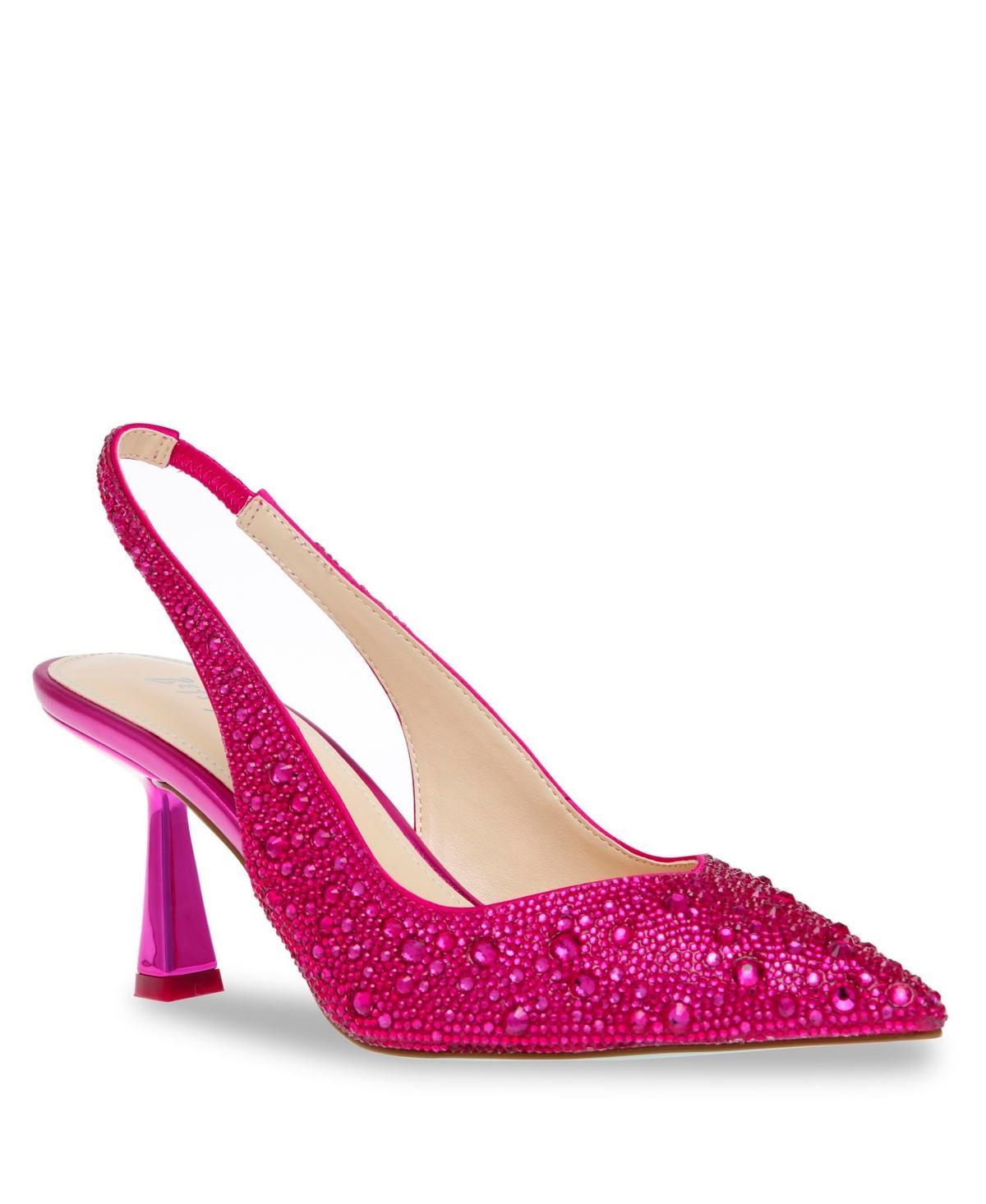 Blue by Betsey Johnson Clark Rhinestone Slingback Pumps Product Image