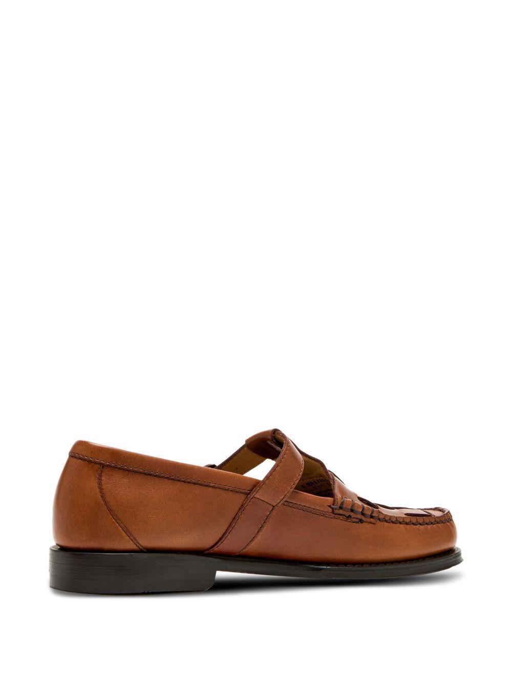 woven buckled monk shoes Product Image