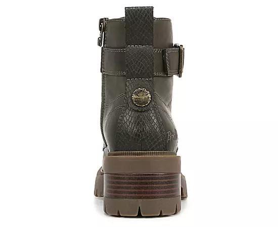Blowfish Malibu Jagger Women's Boots, Size: 6.5, Green Faux Leather Product Image