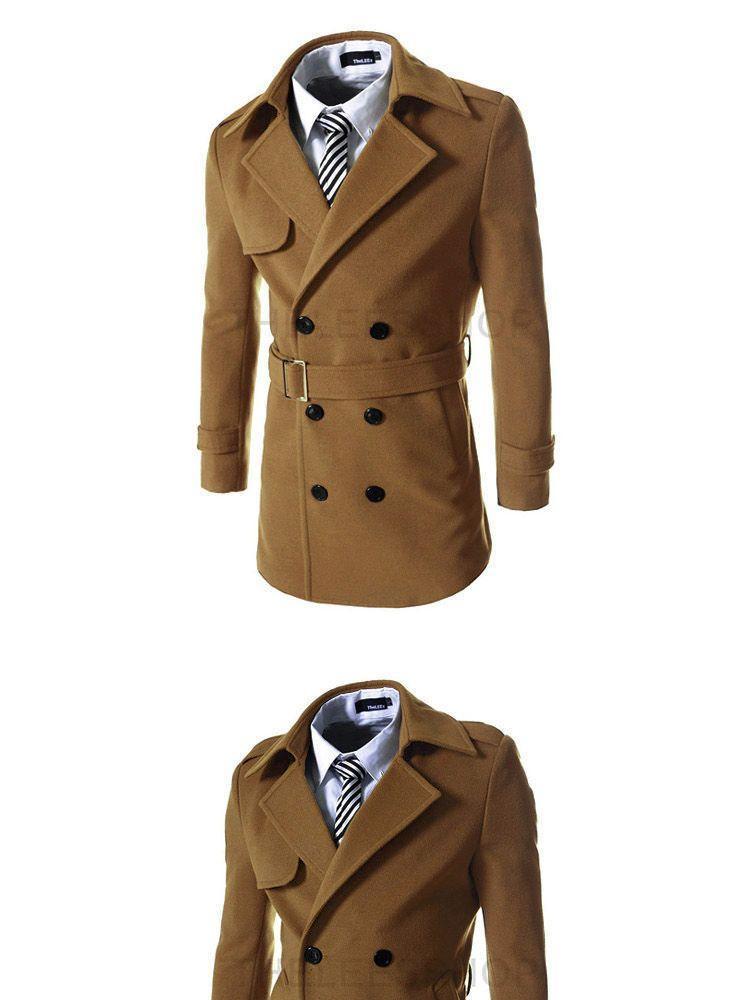 Double-breasted Knit Coat Product Image