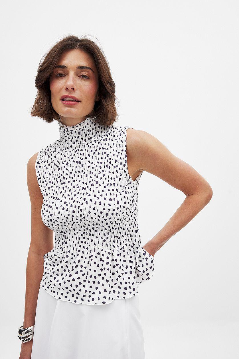 Sleeveless Smock Top Product Image
