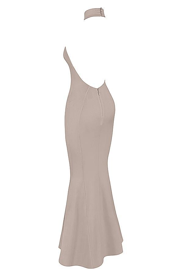 Juliette Mushroom Halter Gown Product Image