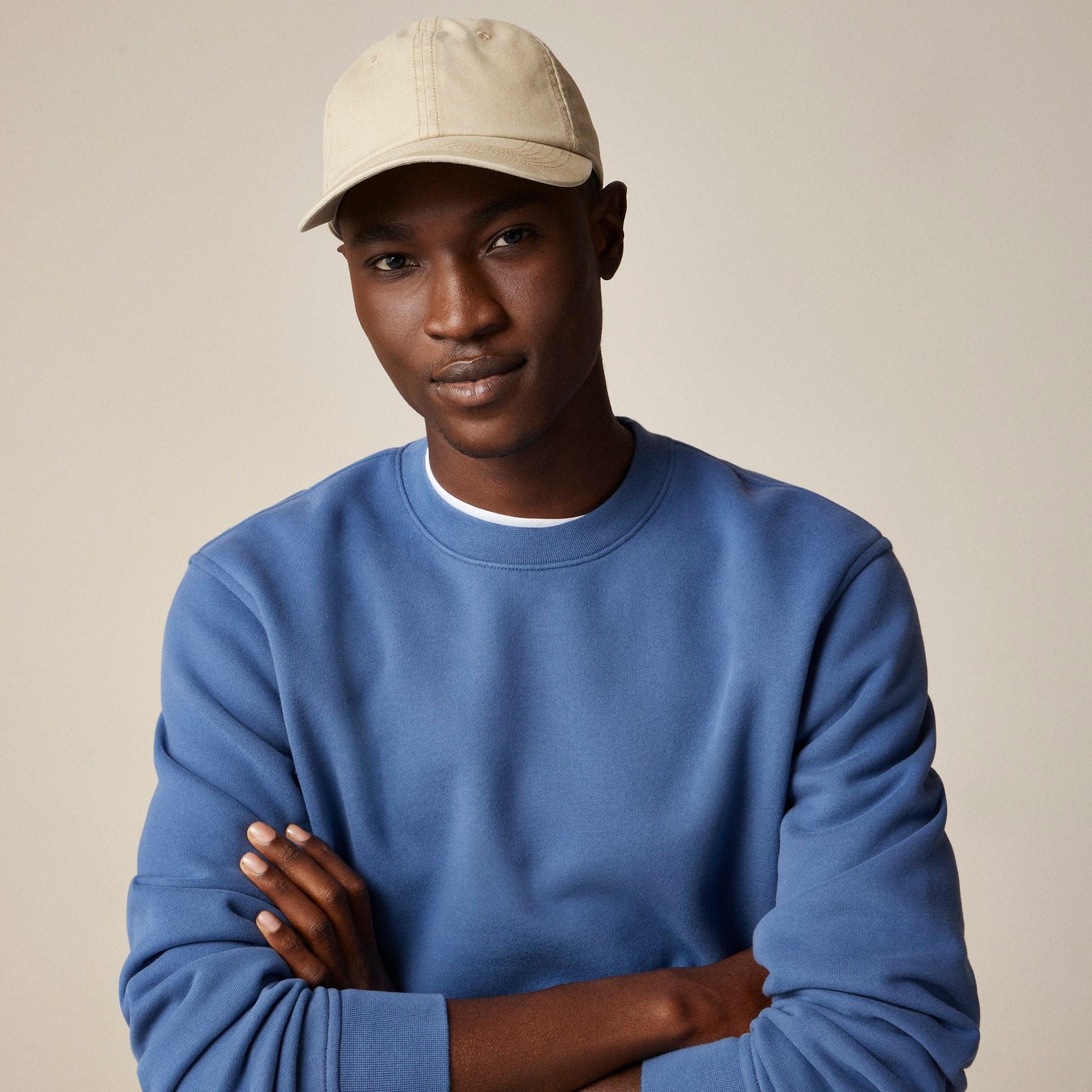 Washed canvas baseball cap Product Image