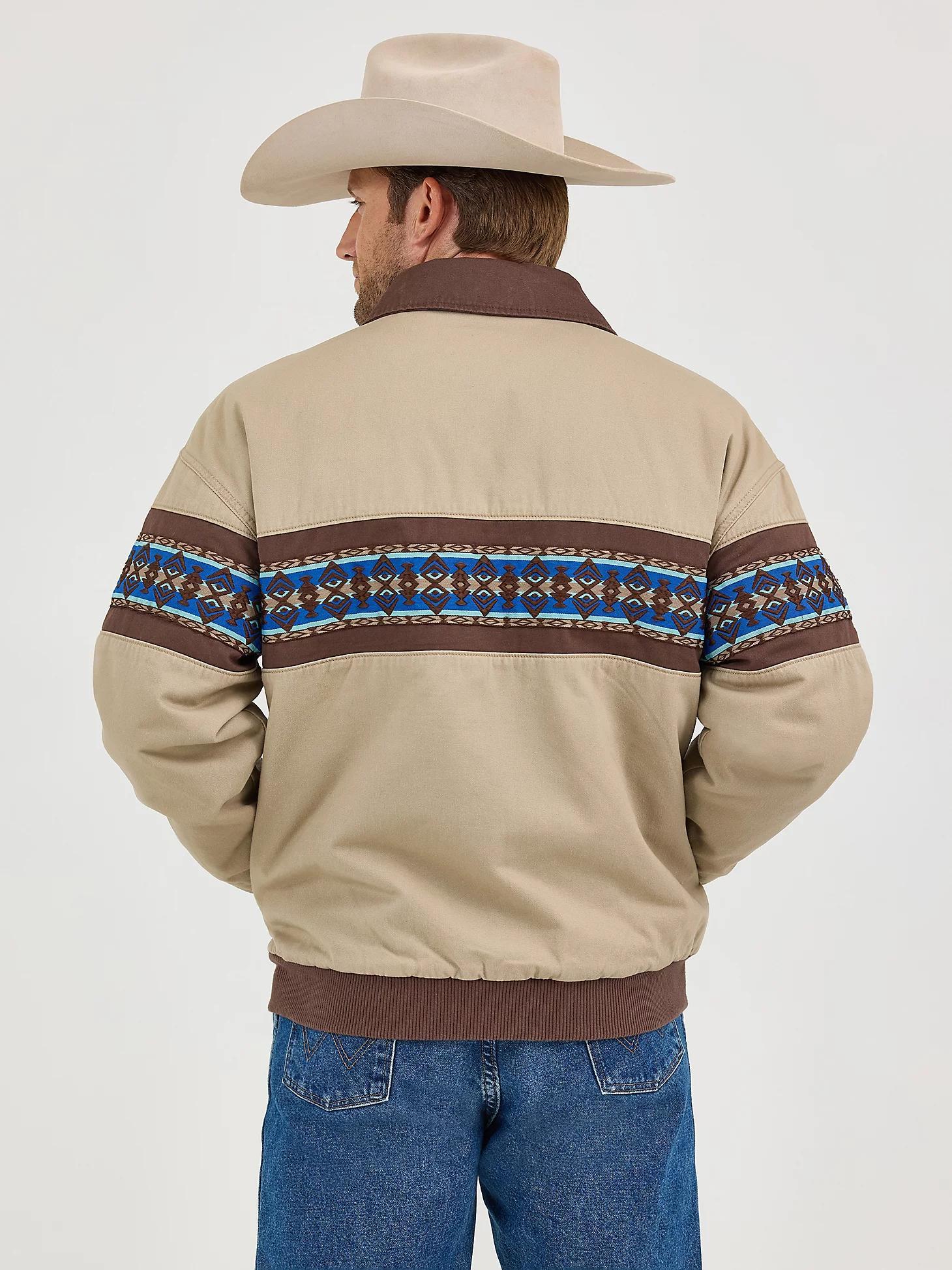 Men's Wrangler® Checotah® Bomber Jacket in North Shore Product Image