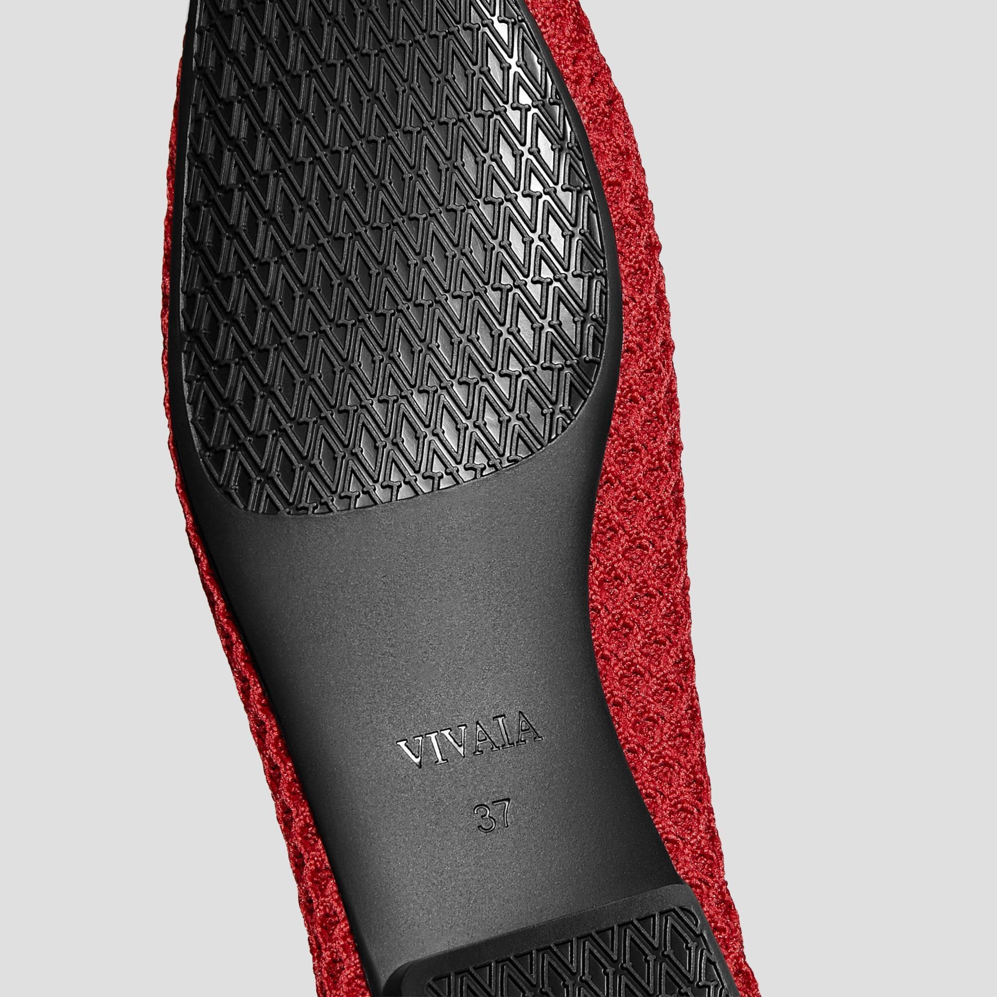 Square-Toe V-Cut Mesh Flats (Margot 2.0) Product Image