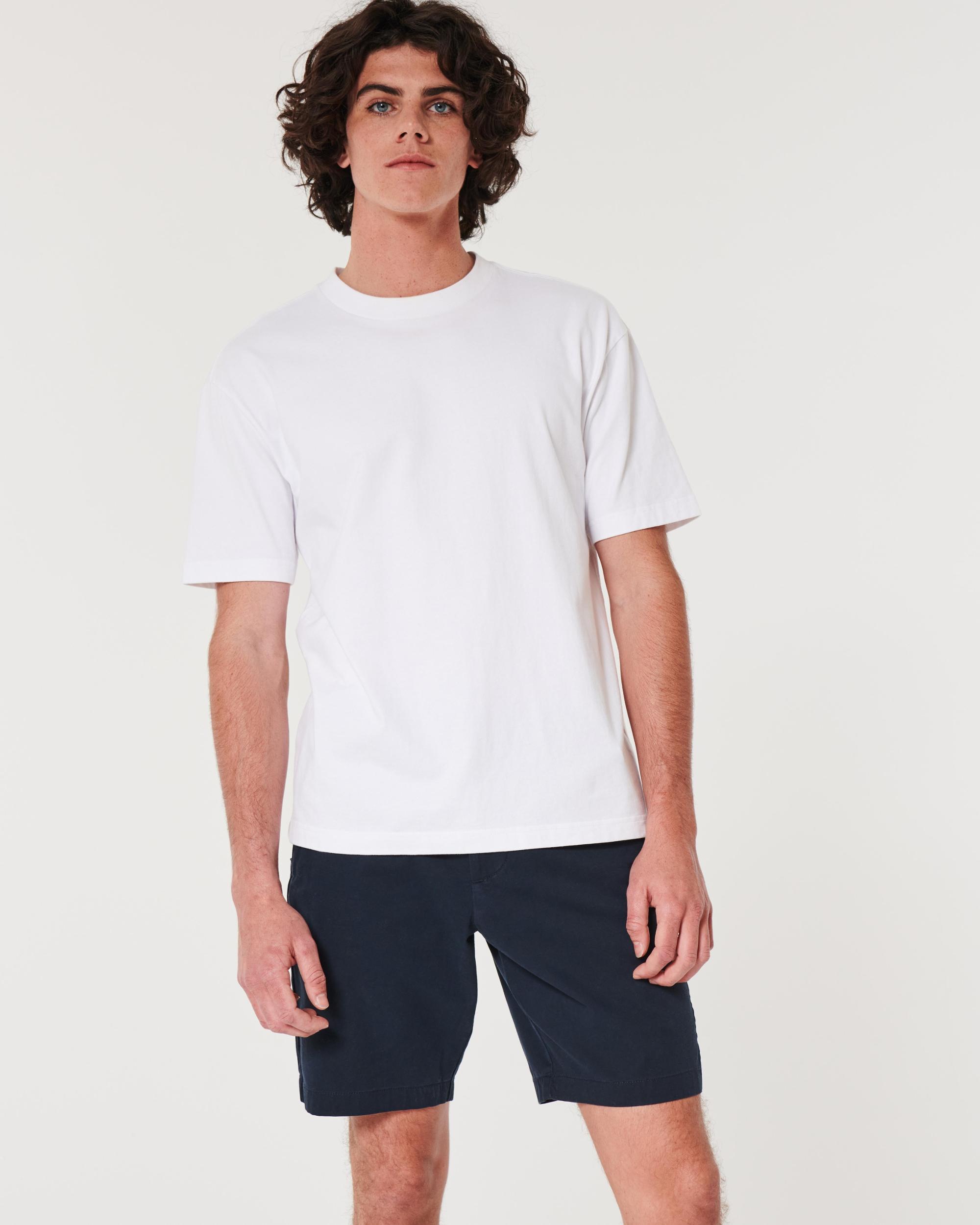 Twill Flat-Front Shorts 9" Product Image