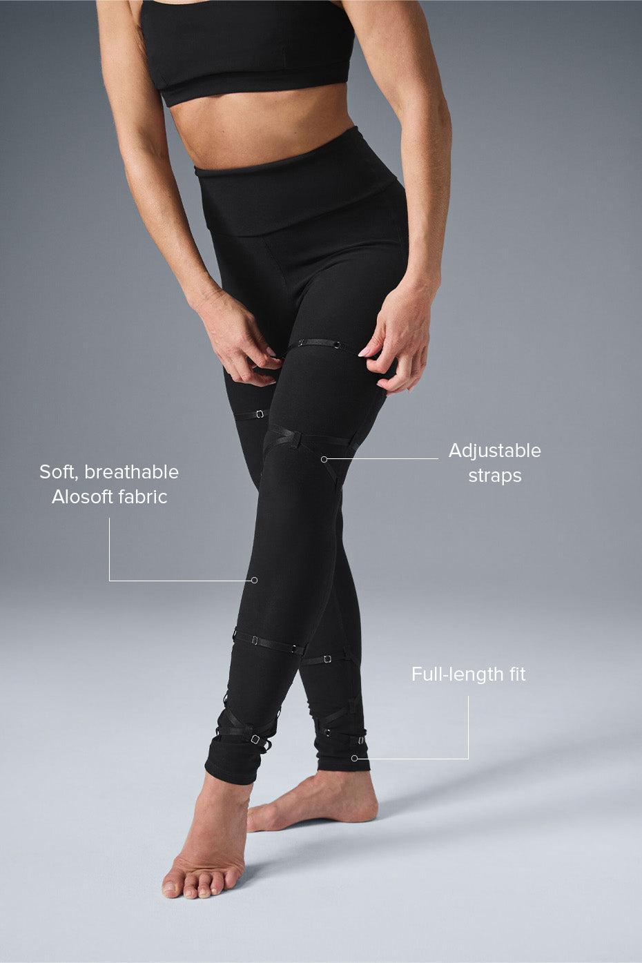 Alosoft High-Waist Spotlight Legging - Black Product Image