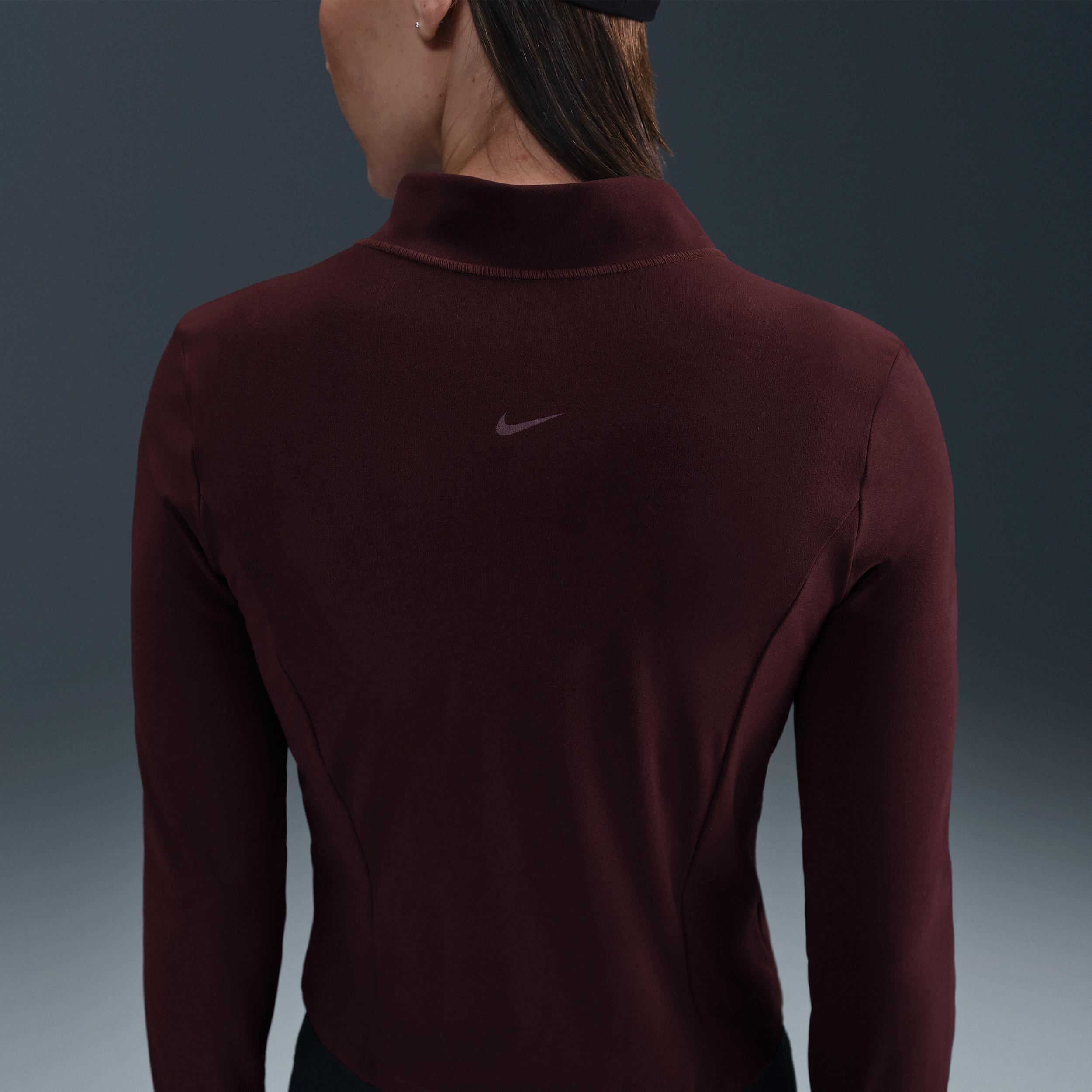Nike Zenvy Women's Dri-FIT Full-Zip Long-Sleeve Top Product Image