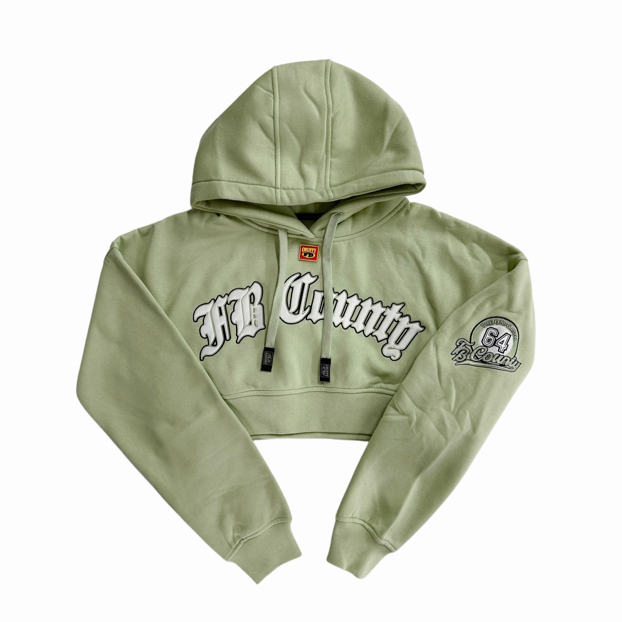 FB County Cropped Old School Hoodie Female Product Image
