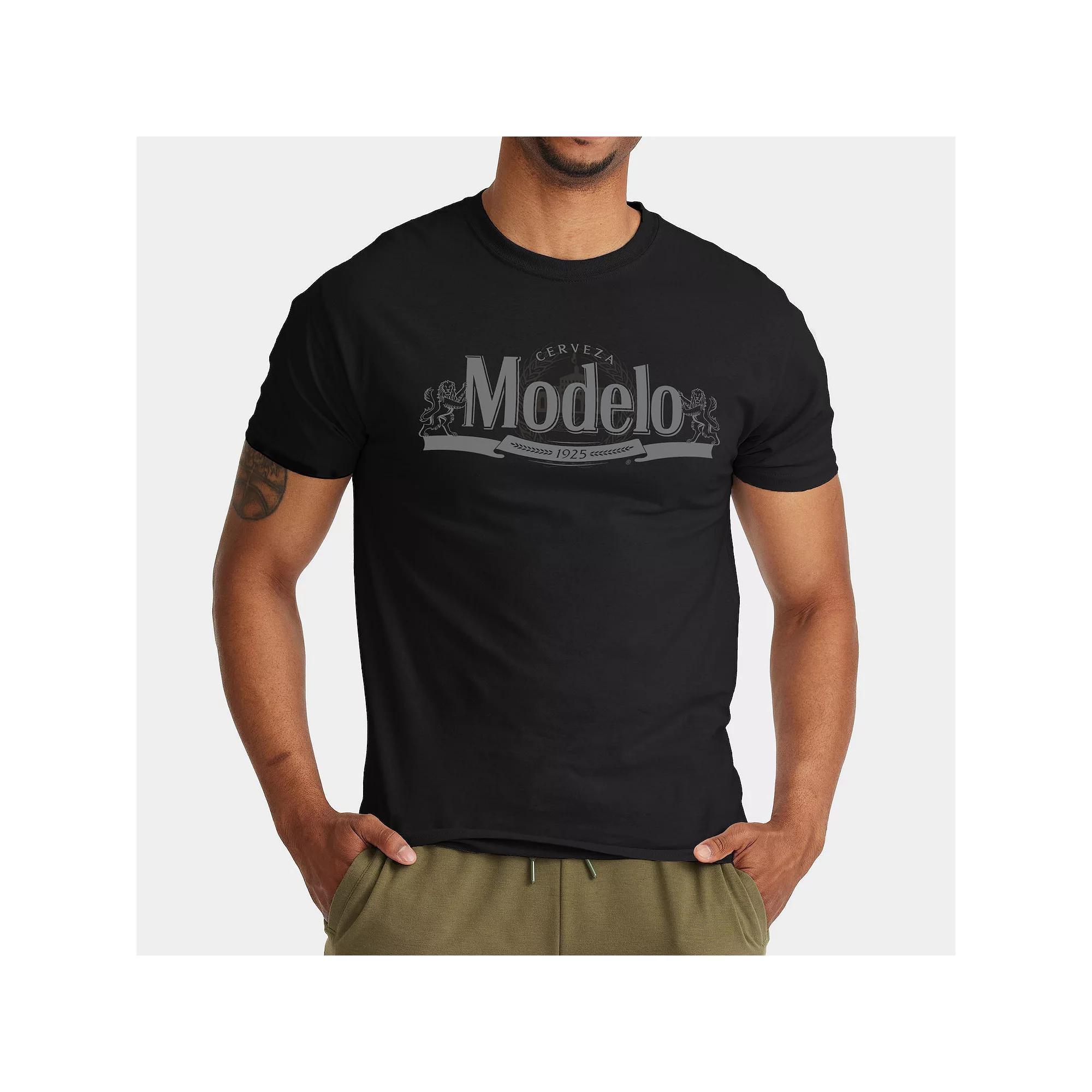 Men's Modelo Graphic Tee, Size: Small, Black Product Image