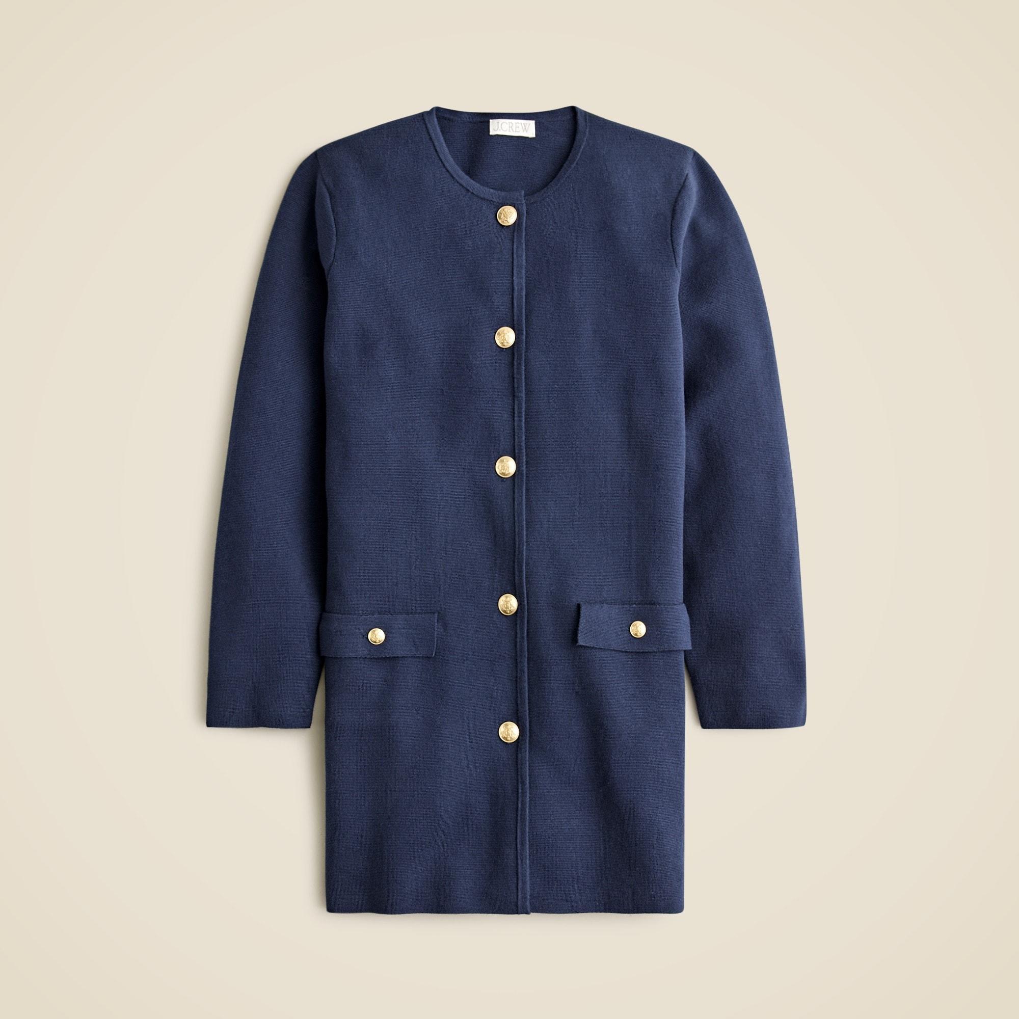 Long Giselle sweater blazer Product Image