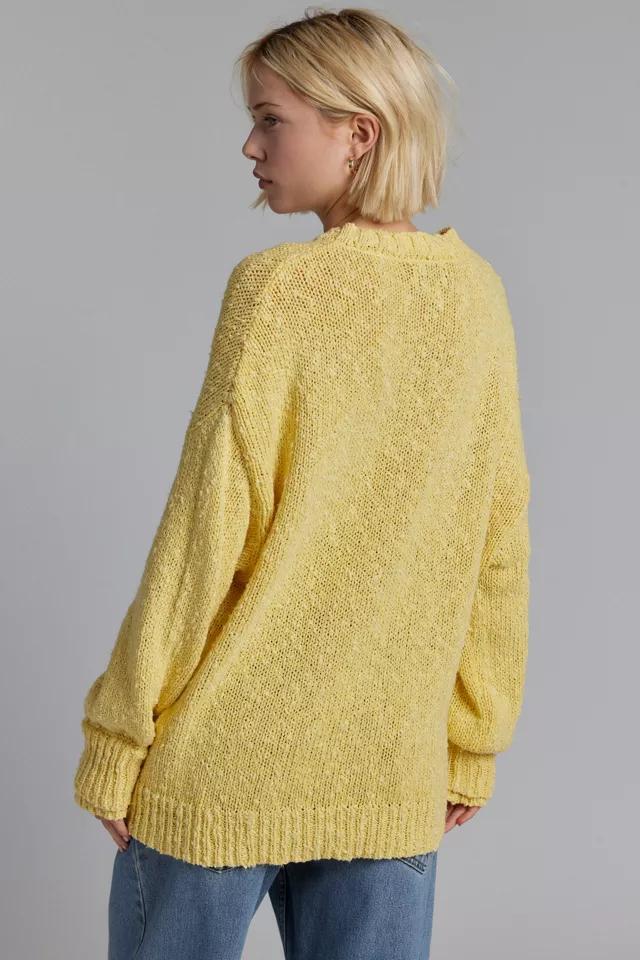 BDG Van Oversized V-Neck Dad Sweater Product Image